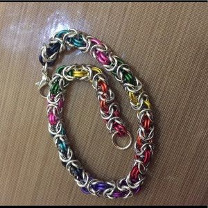 Chain maille bracelet